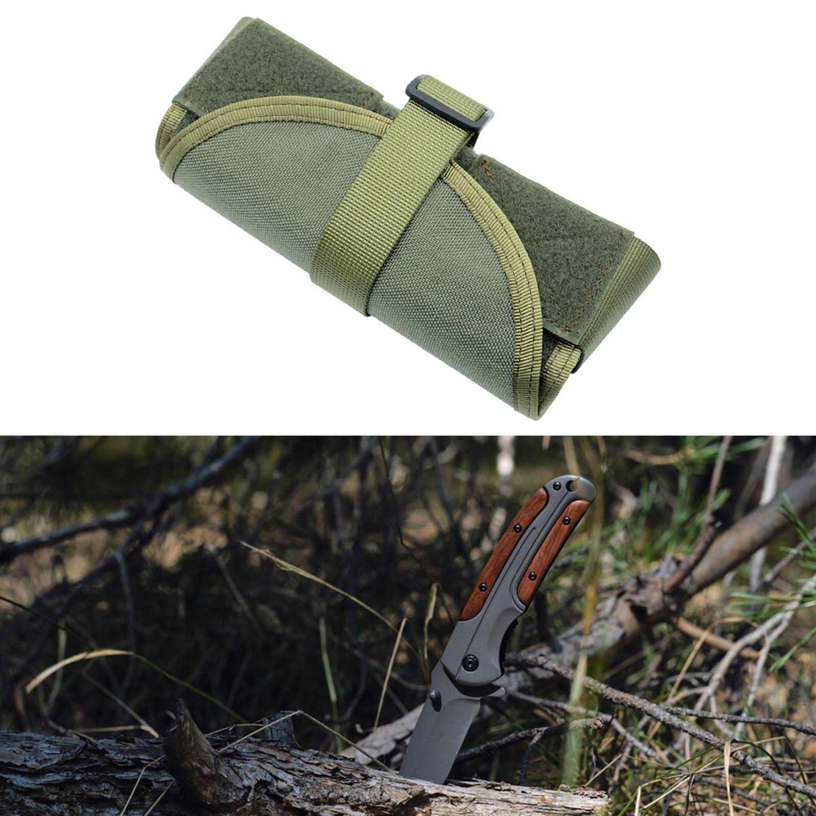 

Садовий органайзер-скрутка ,Нейлон ,Багатофункціональний портативний чохол для інструментів зелений