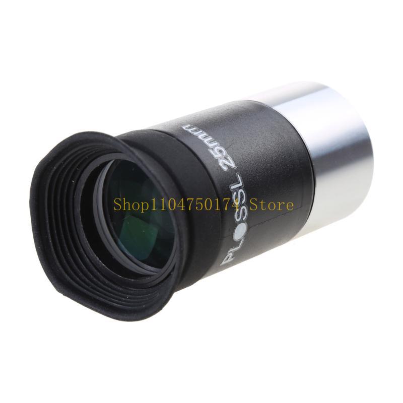 Eyepiece Lens 1.25inch 25mm for Plossl 40° Apparent Field 4 Astronomy Accessories Top Sale