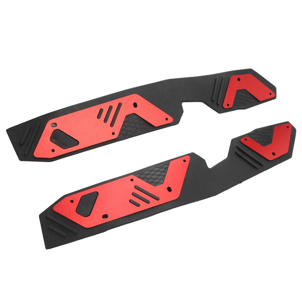 1Pair Motorcycle Footrest Pedal Pad Left Right Anti Slip Stylish Rugged Foot Pegs Plate Pad For ADV160