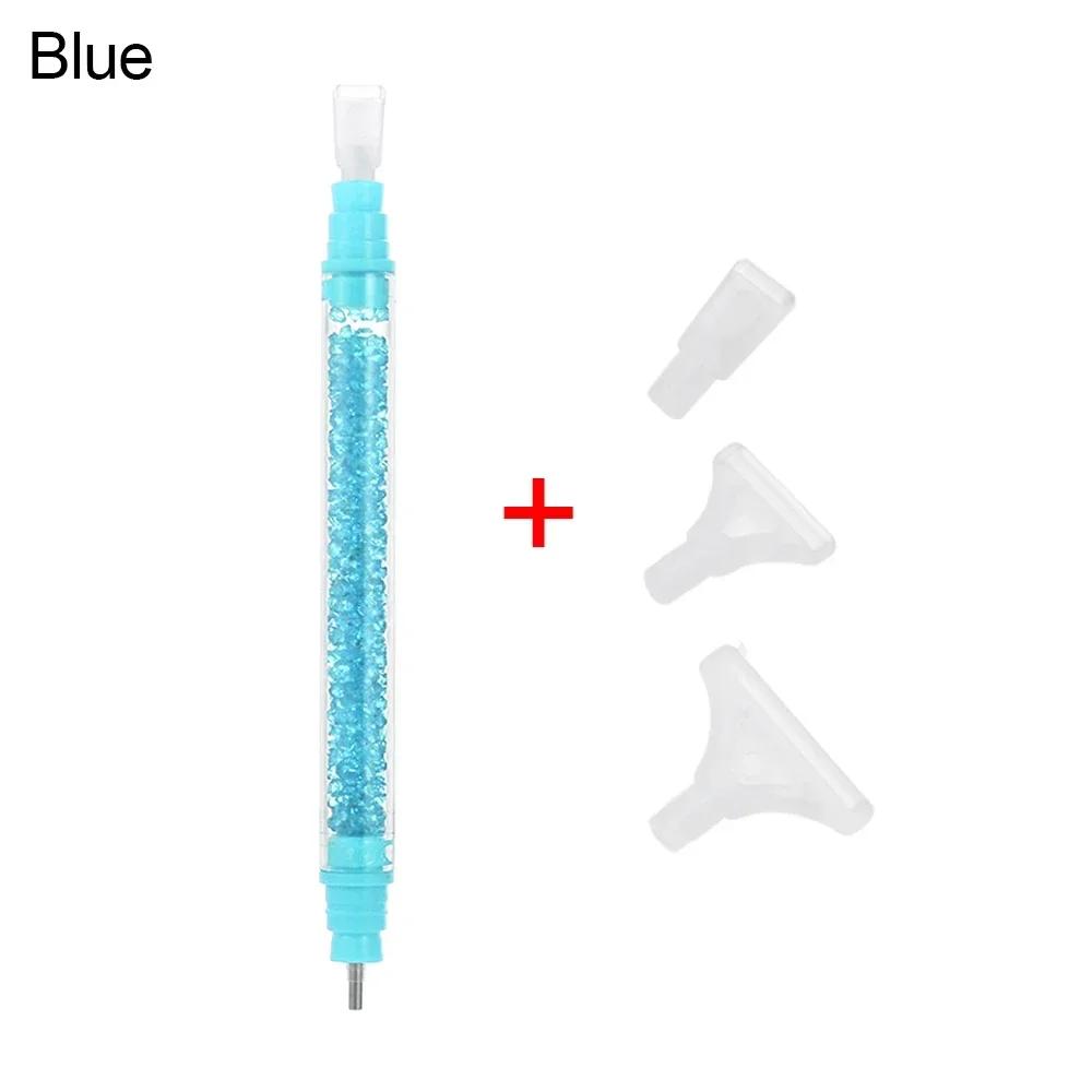 Crystal Double Head Point Drill Pen 5D Diamond Painting Pen DIY Arts Crafts Cross Stitch Embroidery Sewing Handmade Accessories