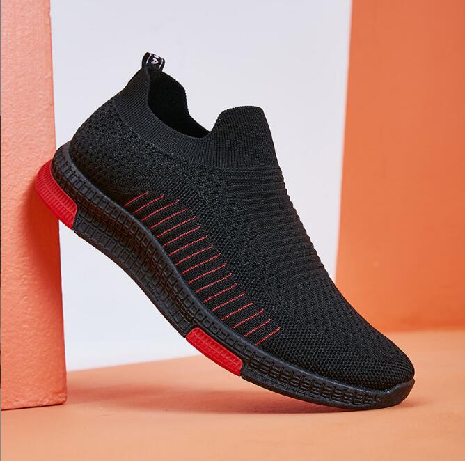 Men Light Running Shoes Jogging Shoes Breathable Men  Sneakers Slip on Loafer Shoe Men's Casual Shoes