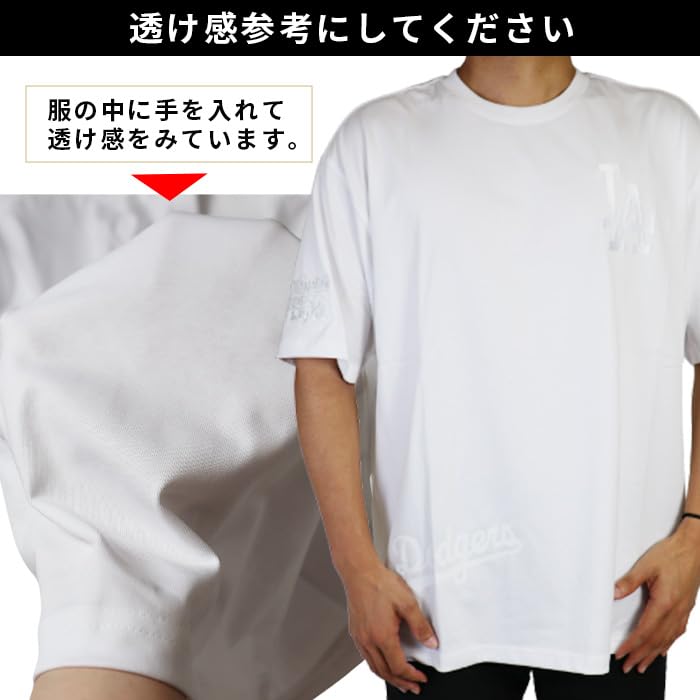 New Era MLB Los Angeles Dodgers Cotton Tonal Pack LA T-Shirt [Parallel Import]