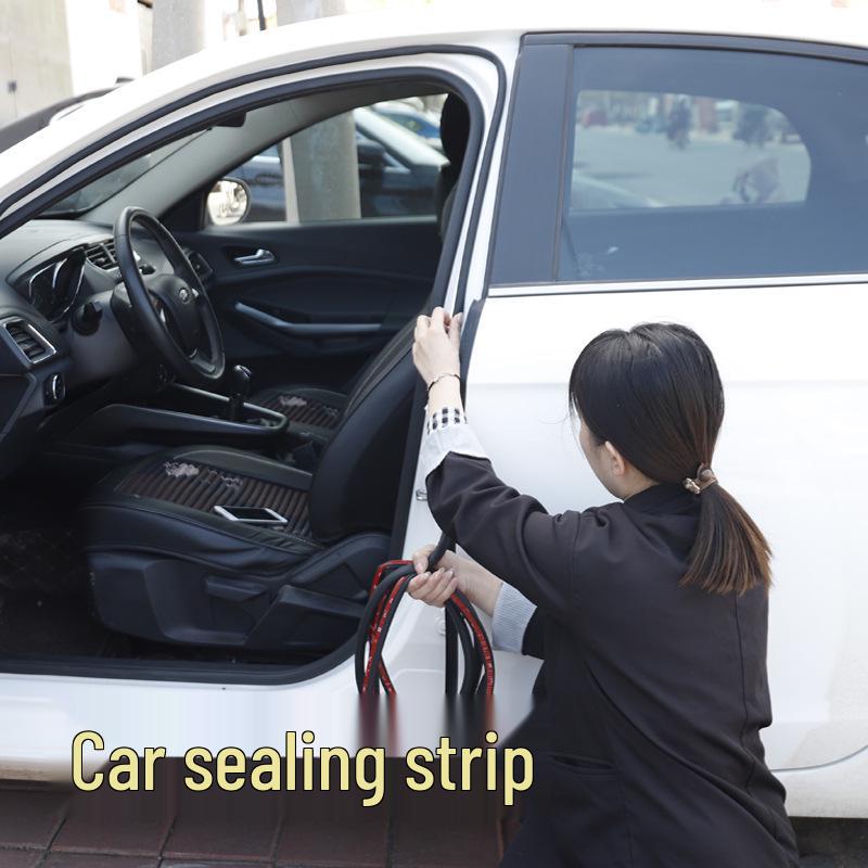 Car Door Noise Reduction Rubber Seal - Soundproof, Windproof, Dustproof, & Waterproof.