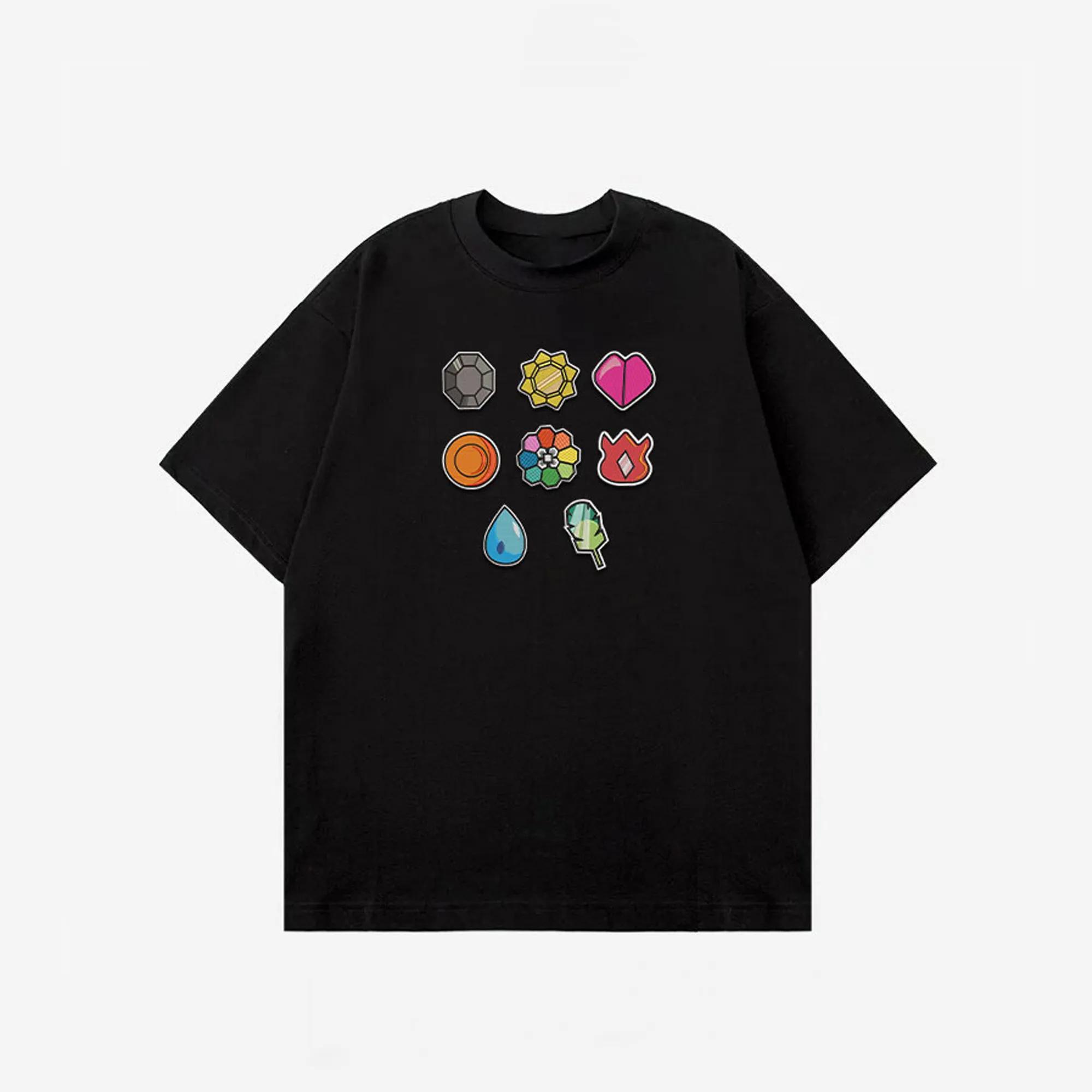 

Pokémon Joint Dragon Ball Animation Derivatives Printed Short Sleeve TShirt Mens Womens 2025 Summer Fashion Casual Cotton Top 4XL