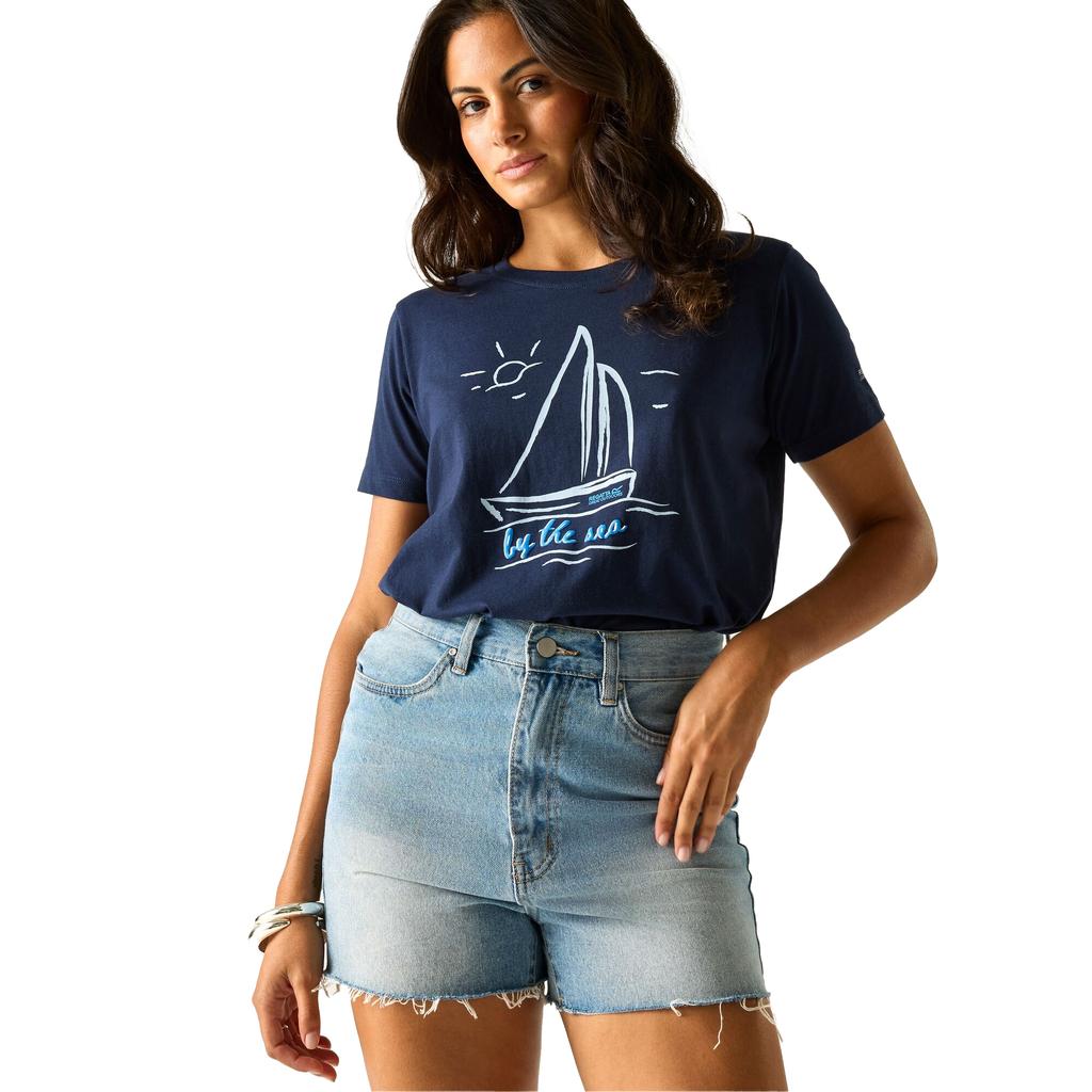 Regatta Womens/Ladies Filandra VX Sailboat T-Shirt