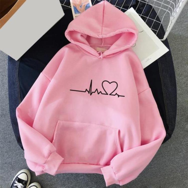 Fall Outfits Womens Oversized Hoodies Casual Long Sleeve Pullover Top Hooded Drawstring Sweatshirts