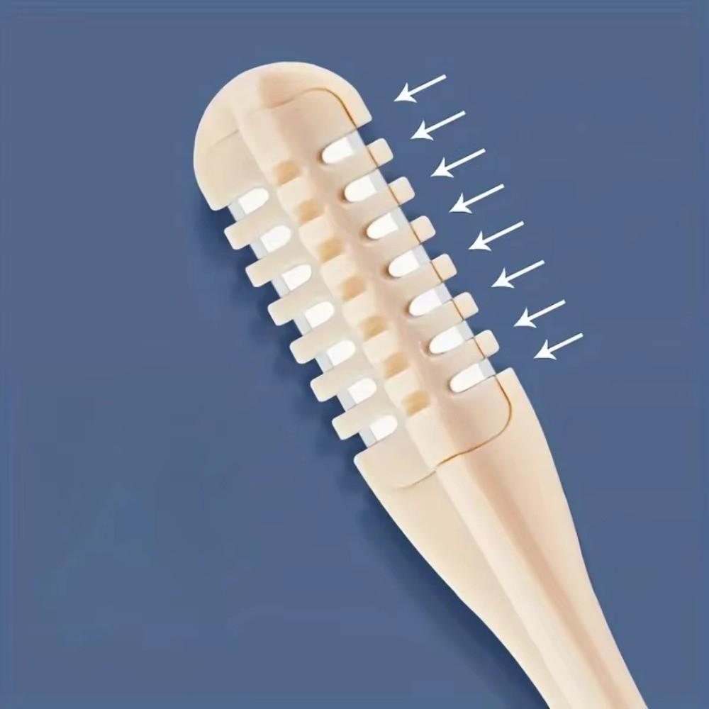 4pcs 360 Rotating Nose Ear Hair Trimmer Easy Clean Nose Hair Scissors New Nasal Clippers  Adult