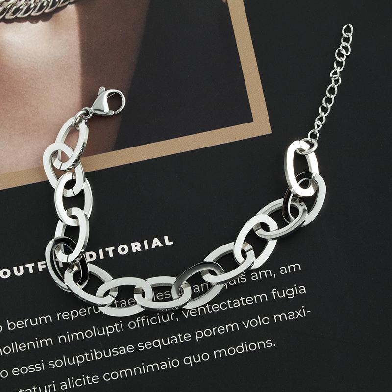 2022 New Arrivals Stainless Steel Bracelets Fashion Luxury 18k Gold Plated Jewelry Bracelet for Women