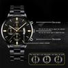 Mode Herrenuhr Luxus Kalender Quarz Armbanduhr Herren Business Uhren für Mann Uhr Montre Homme