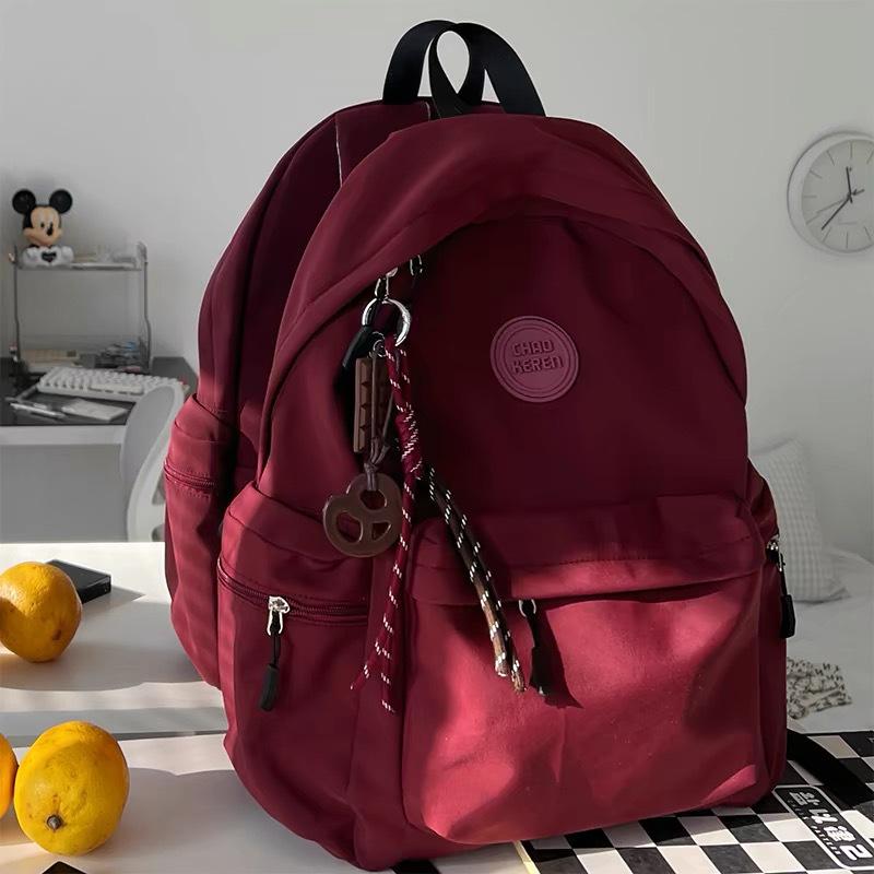 Минималистичный японский рюкзак: Легкий, дорожный рюкзак для студентов колледжа и старшеклассников, женский для поездок на работу.