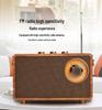AS23 Retro Bluetooth Speaker with FM Radio, Card Slot, Portable Design for Home and Elderly Use