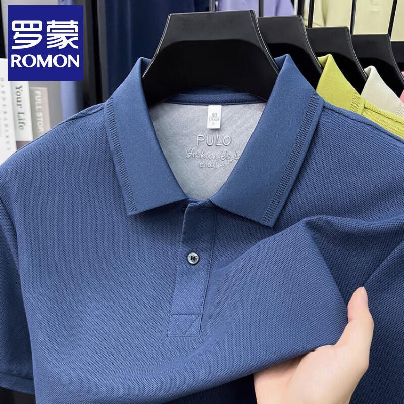 Luomeng Men s 100% Cotton Short Sleeve Polo Shirt M