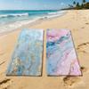 Marble Pattern Towel For Outdoor Camping Beach Towel Super Absorbent Quick-Drying Summer Towel