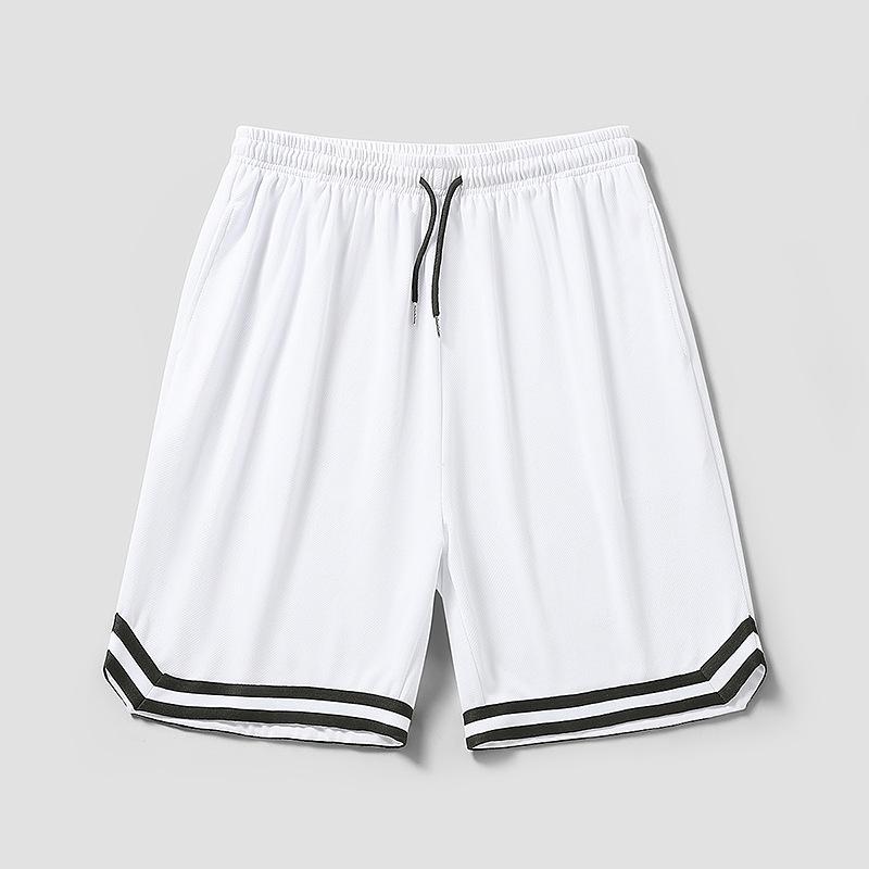 Men's Casual Summer Shorts Pants Sports Basketball Pants Capri Pants Loose Outdoor Quick Drying Ice Silk Sport Short