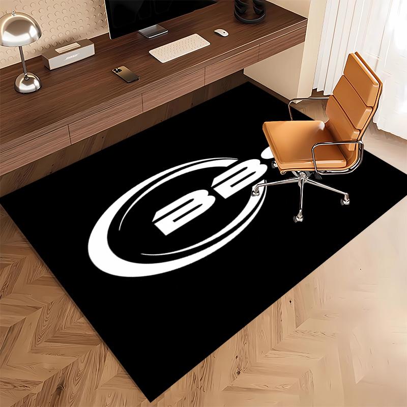Car B-BBS Print Area Rug - Soft,Washable Non-Slip Indoor Mat,Living Room,Home Office Decorative Rug