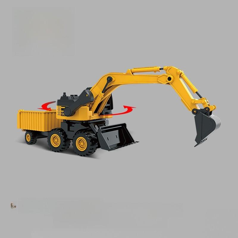 Inertia Construction Vehicles Set With Moving Joints For Kids Learning And Play