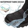 Rimocy Non -Slip Waterproof Women Snow Boots Plus Size Platform Winter Boots Woman  Fashion Thick Plush Cotton Padded Shoes