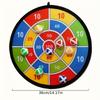 [12pcs Sticky Ball Dart] 12pcs Colorful Sticky Ball Dart Board Set|Vibrant Indoor/Outdoor Party Game,Foldable and Portable for Fun Family Interactions