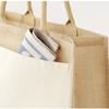 Planetee Cabas jute avec poche Bazar d'une Dresseuse adorée - Sac de shopping Femme Anniversaire Noël Fête des Mères Cadeau Mamie