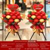 Opening Ceremony Balloon Arch Column & Flower Basket Set