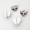 Chiusure Magnetiche per Tende Fibbia Magnetica a Forma di Cuore per Tende Chiusura Magnetica Biadesiva Impedisce la Fuoriuscita di Luce Decorativa