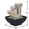 Indoor Water Fountain Waterfall Fountains Tabletop for Ornaments