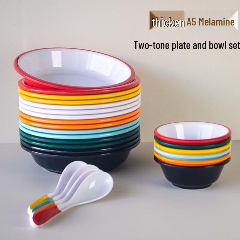 Food-Grade Melamine Commercial Dining Plate
