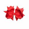 European & American Trendy Kids' Solid Color Bow Swallowtail Hair Clip