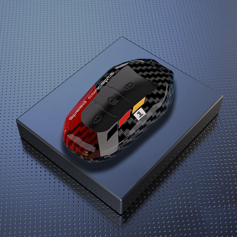 Abs Carbon Car Key Case Cover Shell For Peugeot 2008 3008 4008 5008 308 408 508 Citroen C1 C2 C4 C6 C3-Xr Picasso Grand Ds3 Ds5
