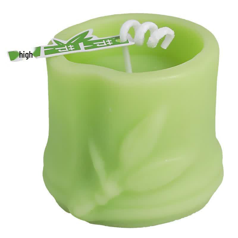 VISSY Dragon Boat Festival Green Bamboo Scented Candle Gift Set