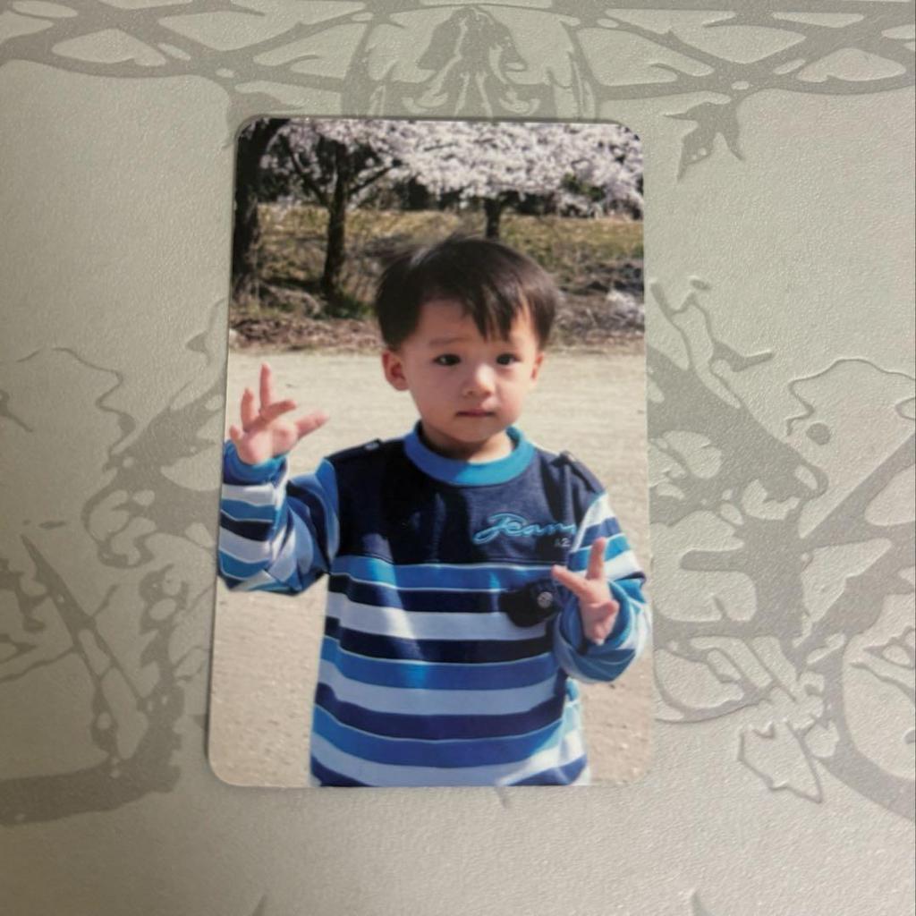 Used Anonymous Shipping ALPHA DRIVE ONE Childhood Trading Card Sanwon