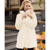 Women's Mid-Length Loose Rabbit Fur Coat - European & American Style