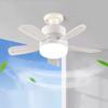 2-in-1 Hängeventilator mit LED-Laterne E27-Fassung Universell dimmbarer Ventilator Moderner smarter kühler Ventilator für Esszimmer Schlafzimmer Wohnzimmer