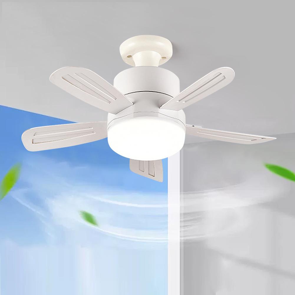 2-in-1 Hängeventilator mit LED-Laterne E27-Fassung Universell dimmbarer Ventilator Moderner smarter kühler Ventilator für Esszimmer Schlafzimmer Wohnzimmer