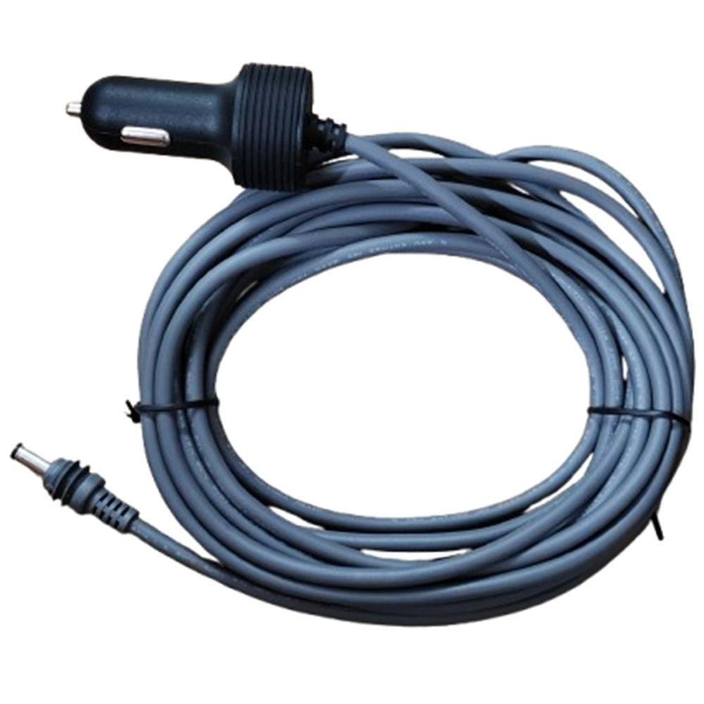 

20V Автомобильный кабель питания 2/3/5 м Автомобильное зарядное устройство Стабильный автомобильный штекер питания постоянного тока для зарядки автомобиля 2M серый