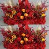 Wedding Aisle Blue Artificial Flower Row Decoration