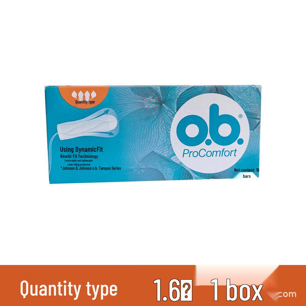 Johnson's OB Tampons Super, 16 Count - Internal Sanitary Protection for Periods, Suitable for Swimming, German Import