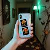 420Pcs/roll Halloween Horror Pumpkin Graffiti Sticker 5 Rectangle Designs PVC Self-Adhesive Sealing Labels Decor Party Supplies