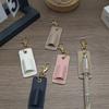 PU Leather Lanyard Pen Holder with Keychain Pen Case Pen Pouch Portable Pen Clip