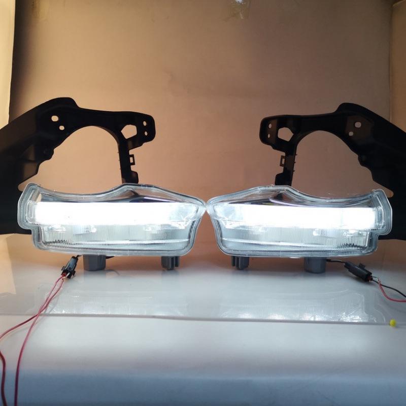 15-Model Toyota Highlander LED Daytime Running & Fog Lights: Original Style, 4-Bead Design