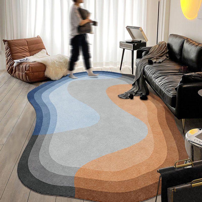 Skandynawski Dywan Luksusowy do Salonu Nowoczesny Prosty Styl Dekoracja Sypialni Dywan o Nieregularnym Kształcie Domowy Dywanik Miękki Mata Podłogowa na Dużą Powierzchnię