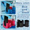 Paddleboard Cup Holder 2-in-1 Drink And Phone Holder with Rope Fixation Waterproof Plastic Paddle Board Accessory for Kayaks Canoes SUPs Boats