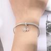 Authentic Original Copper Metal Charm Bead Components Luxury Rose Gold Rose Flower Umbrella Pendant Bead Component Bead Components Compatible With