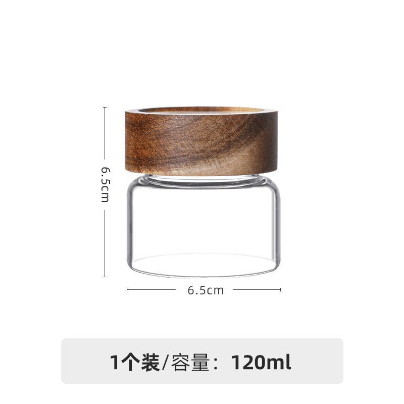 

Glass Jars Food High Borosilicate Glass Sealed Jar Coffee Beans Tea Leaves Honey Sealed Storage Jars Kitchen Storage Bottles Jar