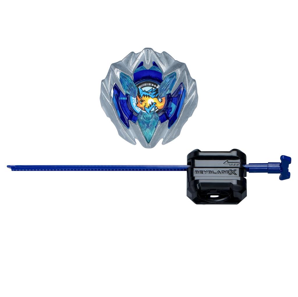 Beyblade X Buster Doran UX Pacchetto Starter con Beyblade di Tipo Attacco e Beyblade da Battaglia Autentici Takara Tomy per Ragazzi e Ragazze 1-60A Lanciatore; Gioco/Giocattolo 8+