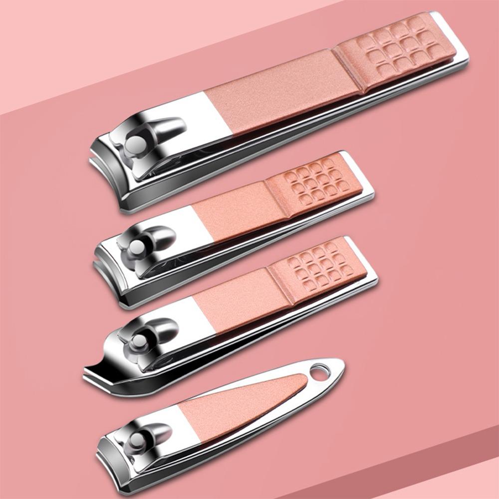 

Маникюрный набор для стрижки ногтей розового золота, инструменты для ухода за кутикулой, набор для ухода за ушами, дорожный набор