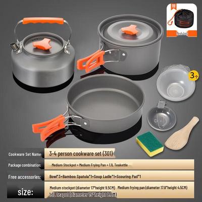 Lishen Extreme Walker Tragbares Outdoor-Camping-Kochgeschirr-Set