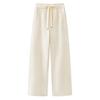 2025 Winter Damen High-Waist Kordelzug Lässige Fließende Hose