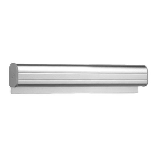 Aluminum Slide Check Rack with Pen Slot And Receipt Bills Ticket Invoices Memos Holder Clip Holder Restaurant Order Organizer
