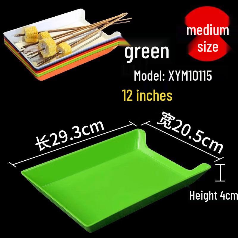 Jingbaodi Plastic Rectangular Skewer Display Tray